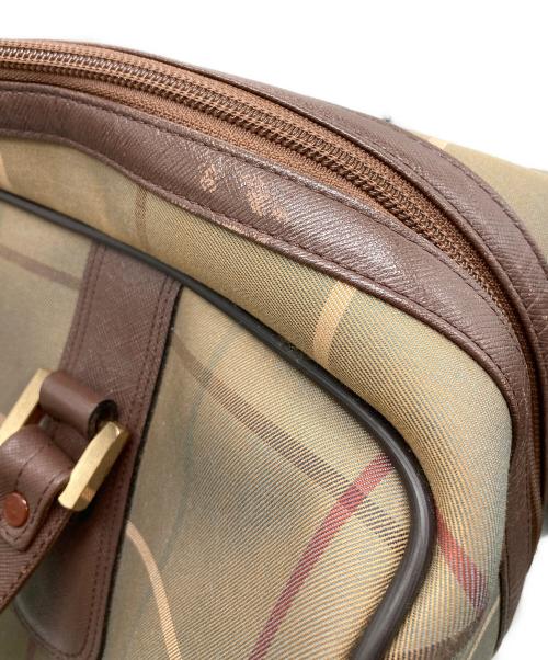 Burberry's（バーバリー）Burberry's (バーバリー) ボストンバッグ ブラウンの古着・服飾アイテム