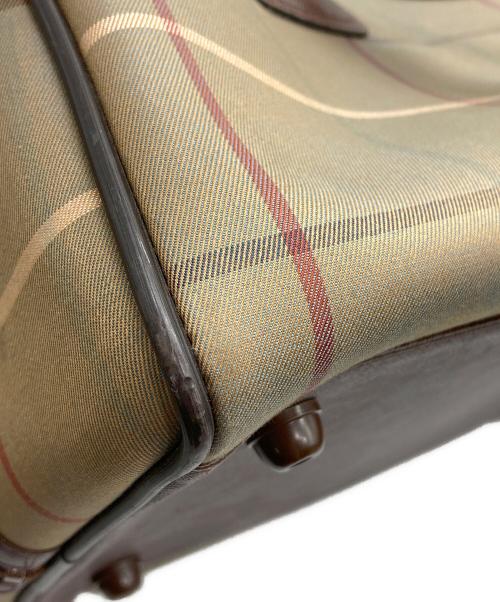 Burberry's（バーバリー）Burberry's (バーバリー) ボストンバッグ ブラウンの古着・服飾アイテム