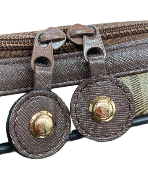 Burberry's（バーバリー）Burberry's (バーバリー) ボストンバッグ ブラウンの古着・服飾アイテム