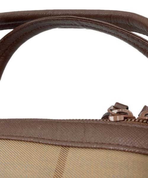 Burberry's（バーバリー）Burberry's (バーバリー) ボストンバッグ ブラウンの古着・服飾アイテム