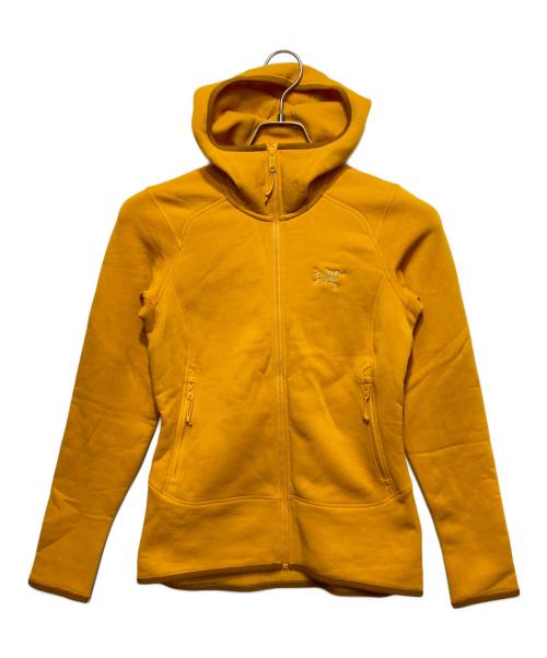 ARC'TERYX（アークテリクス）ARC'TERYX (アークテリクス) KYANITE HOODY WOMEN'S/カイヤナイト フーディ イエロー サイズ:XSの古着・服飾アイテム