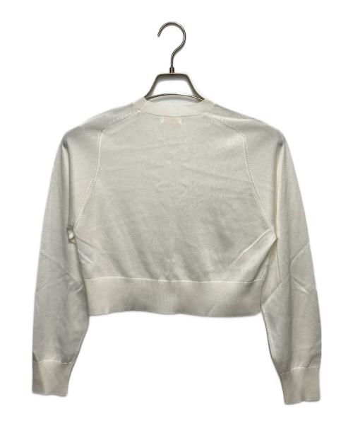 BALLSEY（ボールジィ）BALLSEY (ボールジィ) 厚手ニット ホワイト サイズ:Sの古着・服飾アイテム