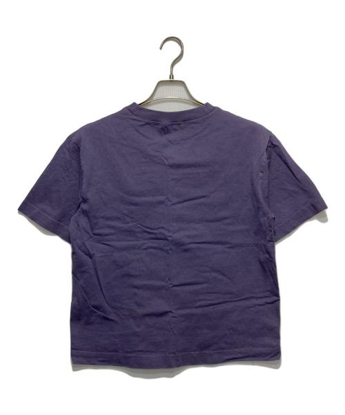 Acne studios（アクネ ストゥディオズ）Acne studios (アクネ ストゥディオズ) ロゴTシャツ パープル サイズ:XXSの古着・服飾アイテム