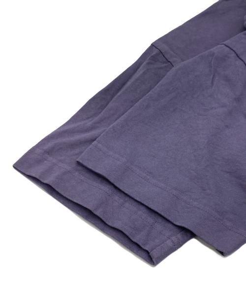 Acne studios（アクネ ストゥディオズ）Acne studios (アクネ ストゥディオズ) ロゴTシャツ パープル サイズ:XXSの古着・服飾アイテム