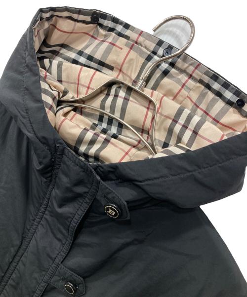 BURBERRY LONDON（バーバリーロンドン）BURBERRY LONDON (バーバリーロンドン) 裏ノヴァチェック中綿ダッフルコート ブラック サイズ:150Aの古着・服飾アイテム