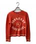 BURBERRY BLUE LABEL（バーバリー ブルー レーベル）の古着「ロゴニット」｜オレンジ