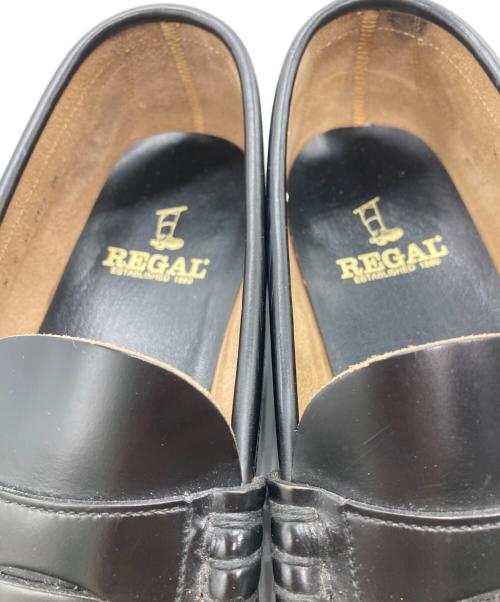 REGAL（リーガル）REGAL (リーガル) ペニーローファー ブラック サイズ:26EEの古着・服飾アイテム