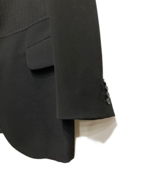 COMME des GARCONS HOMME DEUX（コムデギャルソン オム ドゥ）COMME des GARCONS HOMME DEUX (コムデギャルソン オム ドゥ) パッチワークテーラードジャケット ブラック×チャコールグレー サイズ:Lの古着・服飾アイテム