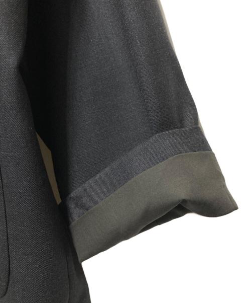 COMME des GARCONS HOMME（コムデギャルソン オム）COMME des GARCONS HOMME (コムデギャルソン オム) 26SS ウールギャバ3Bジャケット/テーラードジャケット グレー サイズ:Mの古着・服飾アイテム