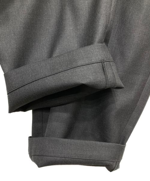 COMME des GARCONS HOMME（コムデギャルソン オム）COMME des GARCONS HOMME (コムデギャルソン オム) 26SS ウールギャバイージーパンツ グレー サイズ:Mの古着・服飾アイテム