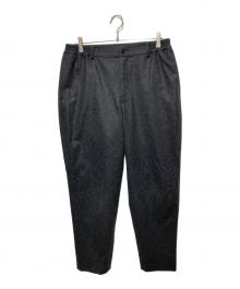 COMME des GARCONS HOMME DEUX（コムデギャルソン オム ドゥ）の古着「25FW / DP-P042 / ウールナイロンフラノ / Wool-Nylon Flannel」｜グレー