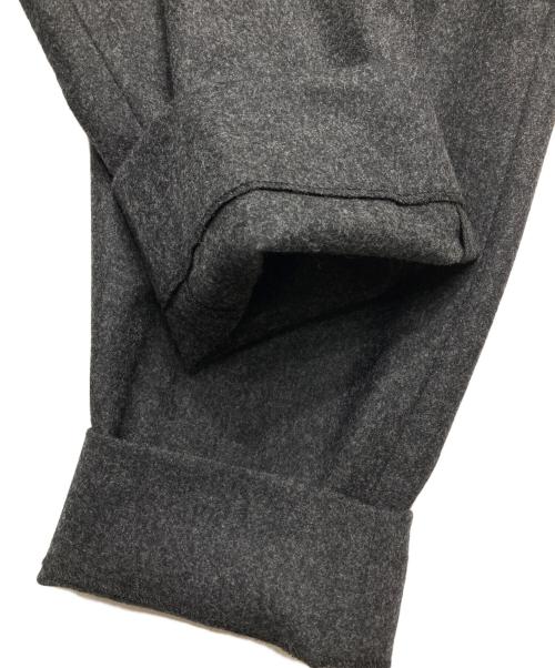 COMME des GARCONS HOMME DEUX（コムデギャルソン オム ドゥ）COMME des GARCONS HOMME DEUX (コムデギャルソン オム ドゥ) 25FW / DP-P042 / ウールナイロンフラノ / Wool-Nylon Flannel グレー サイズ:Lの古着・服飾アイテム