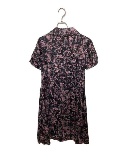 hysterics（ヒステリックス）hysterics (ヒステリックス) シルク総柄ワンピース ブラック サイズ:FREEの古着・服飾アイテム