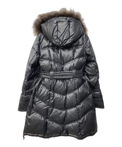 BURBERRY BLUE LABEL（バーバリー ブルー レーベル）BURBERRY BLUE LABEL (バーバリー ブルー レーベル) ダウンコート ブラック サイズ:38の古着・服飾アイテム