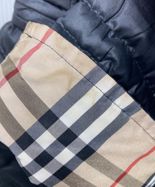 BURBERRY BLUE LABEL（バーバリー ブルー レーベル）BURBERRY BLUE LABEL (バーバリー ブルー レーベル) ダウンコート ブラック サイズ:38の古着・服飾アイテム
