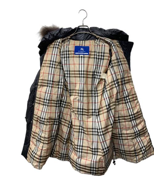 BURBERRY BLUE LABEL（バーバリー ブルー レーベル）BURBERRY BLUE LABEL (バーバリー ブルー レーベル) ダウンコート ブラック サイズ:38の古着・服飾アイテム