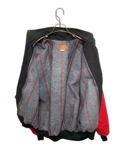 Wrangler（ラングラー）Wrangler (ラングラー) 80s-90s 裏ブランケットスポーツジャケット レッド サイズ:Lの古着・服飾アイテム