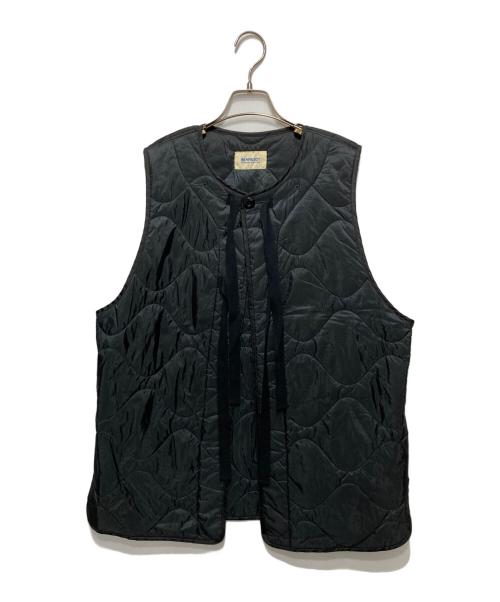 BEAMS BOY（ビームスボーイ）BEAMS BOY (ビームスボーイ) リップ サーモ ライナー ベスト ブラック サイズ:なしの古着・服飾アイテム