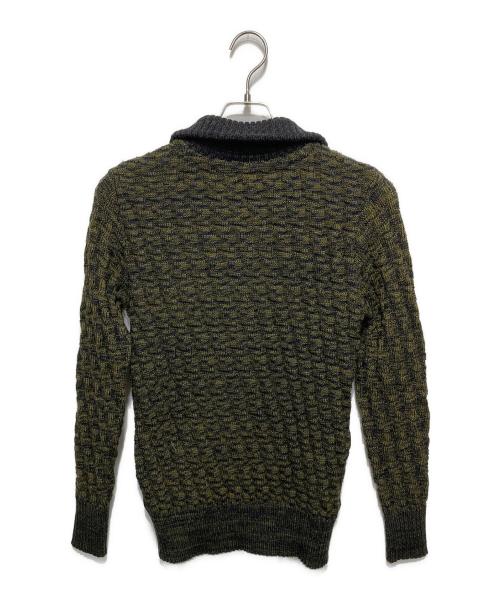 S.N.S. HERNING（エスエヌエスハーニング）S.N.S. HERNING (エスエヌエスハーニング) Stark Cardigan/ニットジャケット カーキ サイズ:XSの古着・服飾アイテム