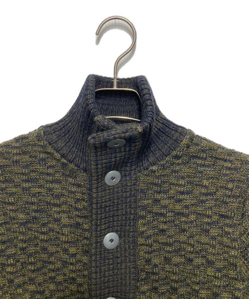 S.N.S. HERNING（エスエヌエスハーニング）S.N.S. HERNING (エスエヌエスハーニング) Stark Cardigan/ニットジャケット カーキ サイズ:XSの古着・服飾アイテム