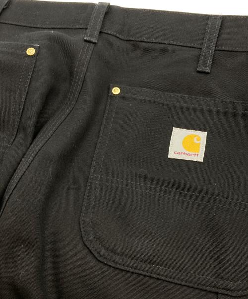 CarHartt（カーハート）CarHartt (カーハート) ワークパンツ/FIRM DUCK DOUBLE-FRONT DUNGAREE/B01-M ブラック サイズ:W34の古着・服飾アイテム