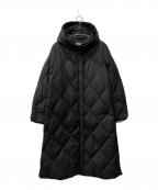 theory luxeセオリーリュクス）の古着「サイドスリットジップロングダウンジャケット」｜ブラック