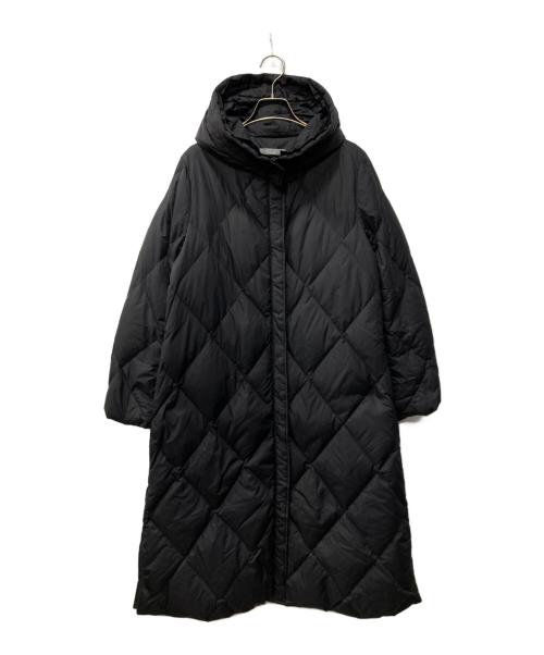 theory luxe（セオリーリュクス）theory luxe (セオリーリュクス) サイドスリットジップロングダウンジャケット ブラック サイズ:38の古着・服飾アイテム