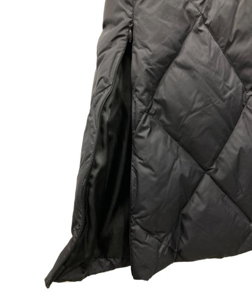 theory luxe（セオリーリュクス）theory luxe (セオリーリュクス) サイドスリットジップロングダウンジャケット ブラック サイズ:38の古着・服飾アイテム