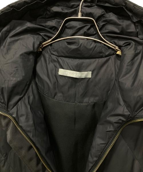 theory luxe（セオリーリュクス）theory luxe (セオリーリュクス) サイドスリットジップロングダウンジャケット ブラック サイズ:38の古着・服飾アイテム