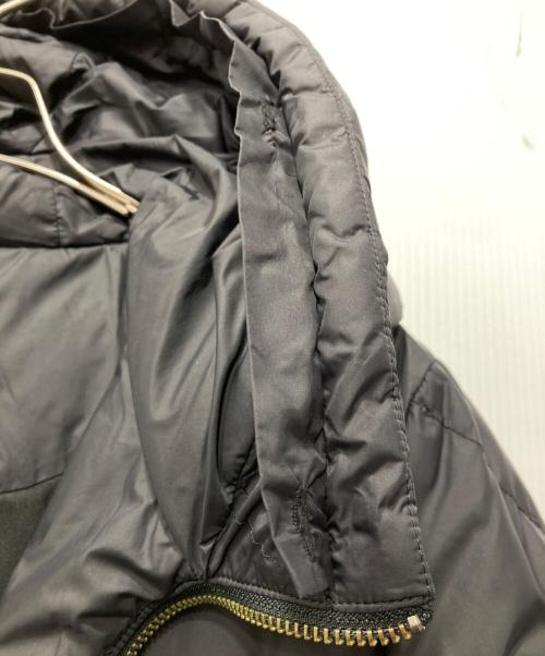 theory luxe（セオリーリュクス）theory luxe (セオリーリュクス) サイドスリットジップロングダウンジャケット ブラック サイズ:38の古着・服飾アイテム