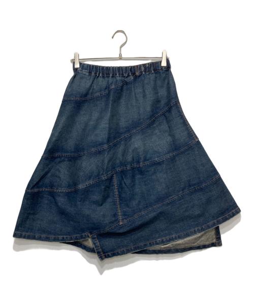 tricot COMME des GARCONS（トリココムデギャルソン）tricot COMME des GARCONS (トリココムデギャルソン) デニムスカート インディゴ サイズ:表記無しの古着・服飾アイテム