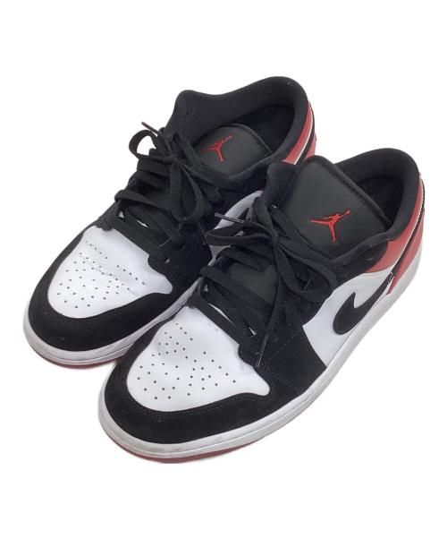 NIKE（ナイキ）NIKE (ナイキ) AIR JORDAN 1 LOW SE ホワイト×レッド サイズ:27の古着・服飾アイテム