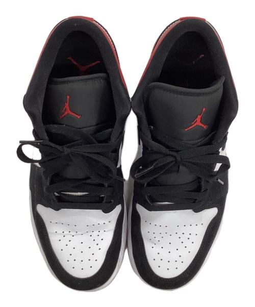 NIKE（ナイキ）NIKE (ナイキ) AIR JORDAN 1 LOW SE ホワイト×レッド サイズ:27の古着・服飾アイテム