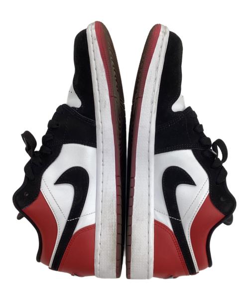 NIKE（ナイキ）NIKE (ナイキ) AIR JORDAN 1 LOW SE ホワイト×レッド サイズ:27の古着・服飾アイテム