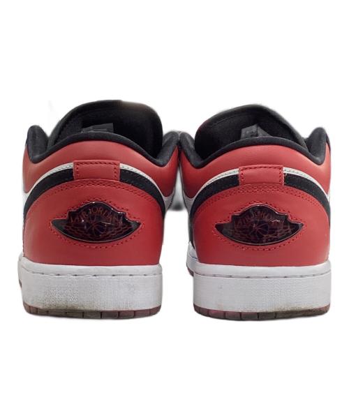 NIKE（ナイキ）NIKE (ナイキ) AIR JORDAN 1 LOW SE ホワイト×レッド サイズ:27の古着・服飾アイテム