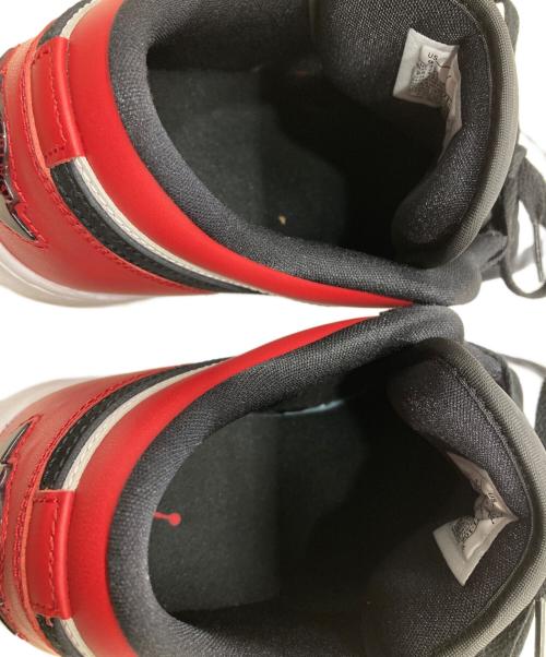 NIKE（ナイキ）NIKE (ナイキ) AIR JORDAN 1 LOW SE ホワイト×レッド サイズ:27の古着・服飾アイテム