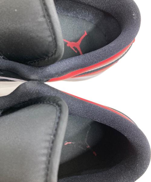 NIKE（ナイキ）NIKE (ナイキ) AIR JORDAN 1 LOW SE ホワイト×レッド サイズ:27の古着・服飾アイテム