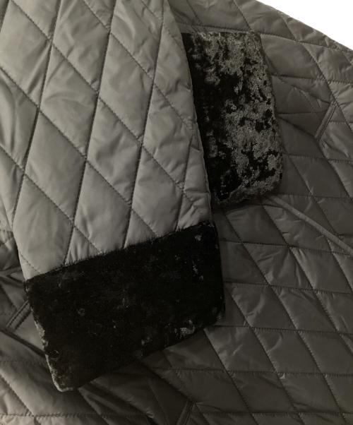 RAY BEAMS（レイ ビームス）RAY BEAMS (レイ ビームス) キルティング Aライン コート ブラックの古着・服飾アイテム