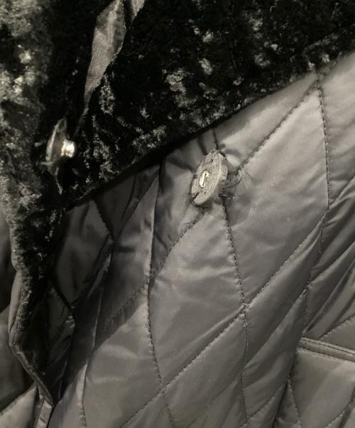 RAY BEAMS（レイ ビームス）RAY BEAMS (レイ ビームス) キルティング Aライン コート ブラックの古着・服飾アイテム