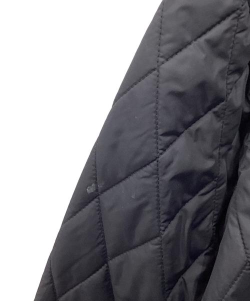 RAY BEAMS（レイ ビームス）RAY BEAMS (レイ ビームス) キルティング Aライン コート ブラックの古着・服飾アイテム