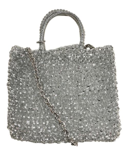 ANTEPRIMA（アンテプリマ）ANTEPRIMA (アンテプリマ) ワイヤーチェーンショルダーバッグ ホワイトの古着・服飾アイテム