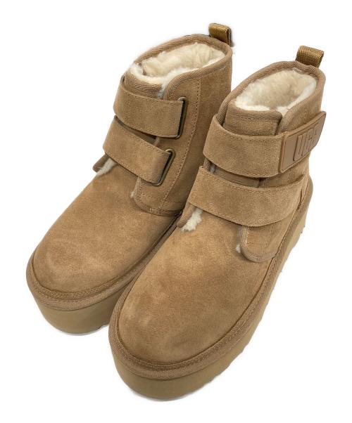 UGG（アグ）UGG (アグ) ニューメル プラットフォーム/Neumel Platform ブラウン サイズ:23の古着・服飾アイテム