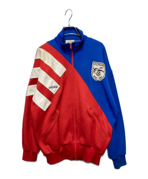 adidas（アディダス）adidas (アディダス) 80's-90'sトラックジャケット ブルー×レッド サイズ:US:Mの古着・服飾アイテム