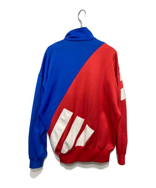adidas（アディダス）adidas (アディダス) 80's-90'sトラックジャケット ブルー×レッド サイズ:US:Mの古着・服飾アイテム