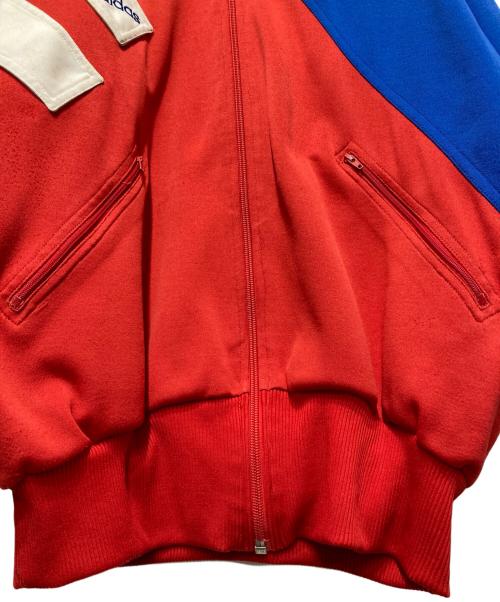 adidas（アディダス）adidas (アディダス) 80's-90'sトラックジャケット ブルー×レッド サイズ:US:Mの古着・服飾アイテム