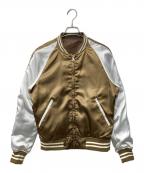 ALPHAアルファ）の古着「リバーシブルフライトジャケット」｜ブラウン