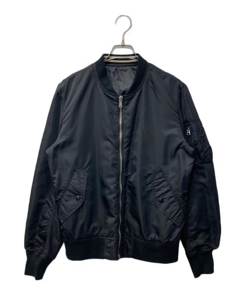 ALPHA（アルファ）ALPHA (アルファ) フライトジャケット ブラック サイズ:Mの古着・服飾アイテム