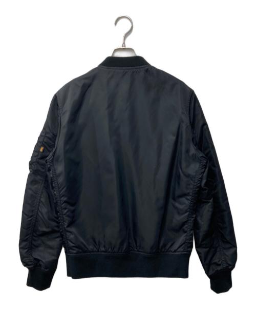 ALPHA（アルファ）ALPHA (アルファ) フライトジャケット ブラック サイズ:Mの古着・服飾アイテム