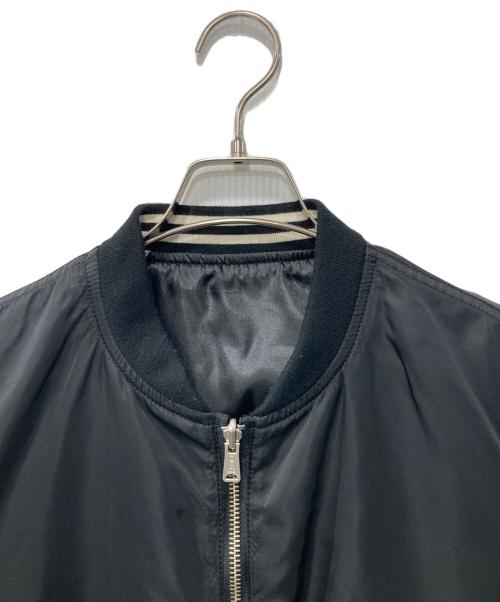 ALPHA（アルファ）ALPHA (アルファ) フライトジャケット ブラック サイズ:Mの古着・服飾アイテム