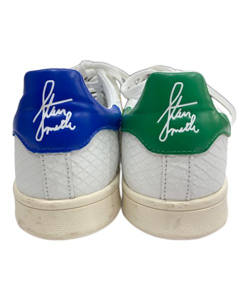 adidas（アディダス）adidas (アディダス) スタンスミス Recon イタリアンクロコ/ローカットスニーカー ホワイト サイズ:27.5の古着・服飾アイテム